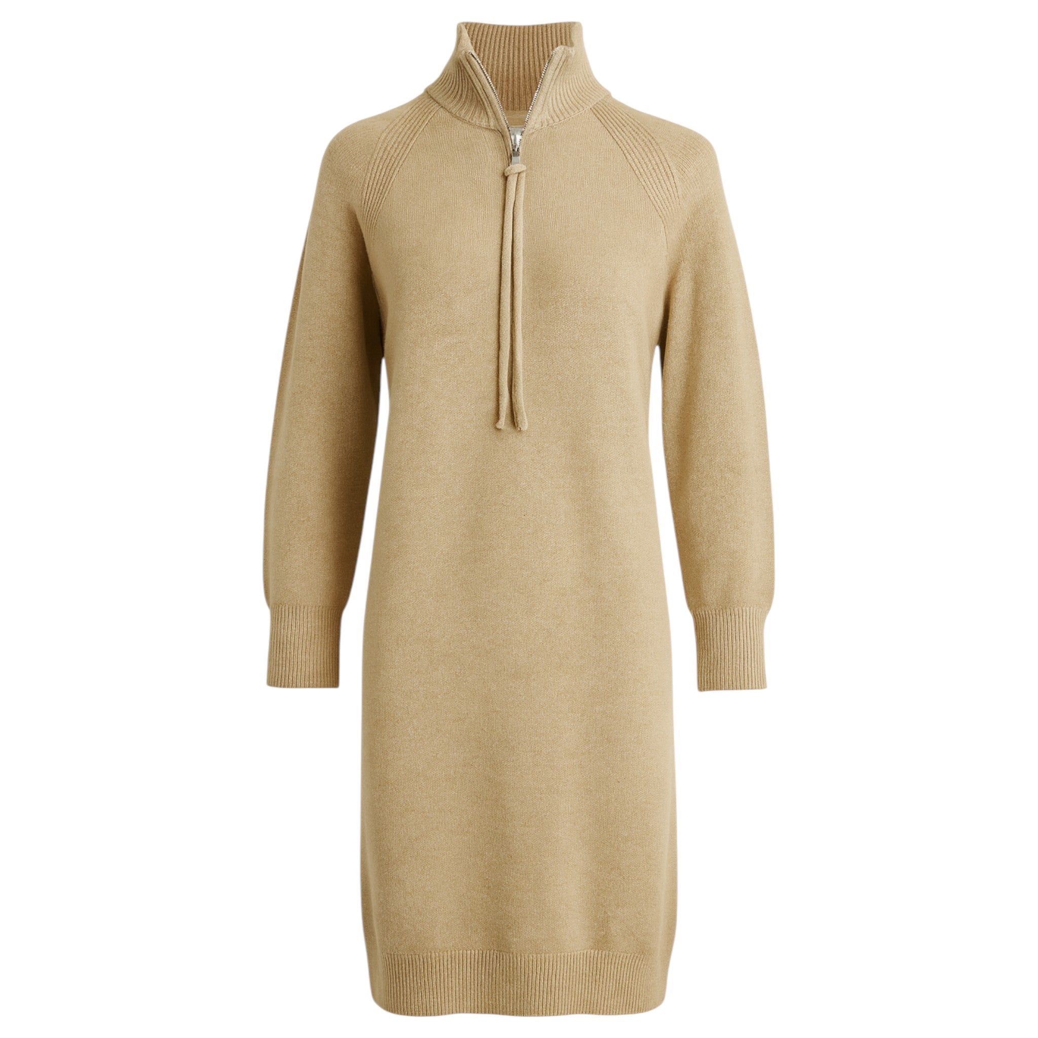 Ladies Classic 3/4 Zip Jumper Dress